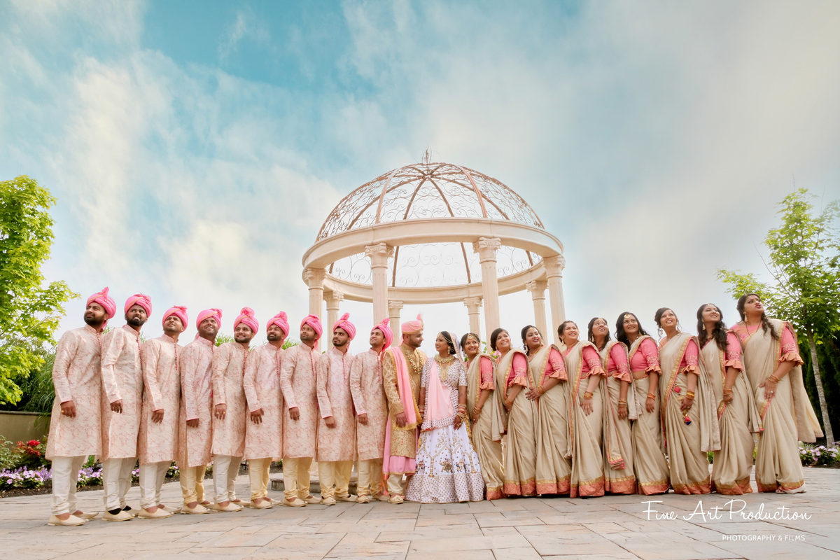 Indian bride portrait — Indian wedding photography by Fine Art Production