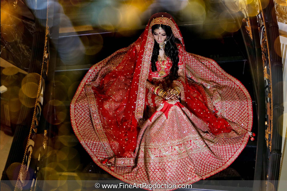Editorial Indian wedding photograph — Indian wedding photography by Fine Art Production