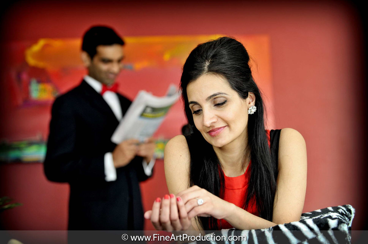 Editorial Indian wedding photograph — Indian wedding photography by Fine Art Production
