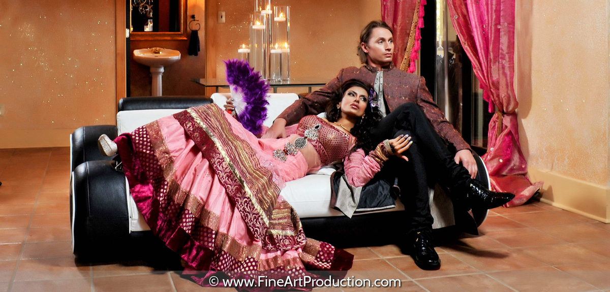 Editorial Indian wedding photograph — Indian wedding photography by Fine Art Production