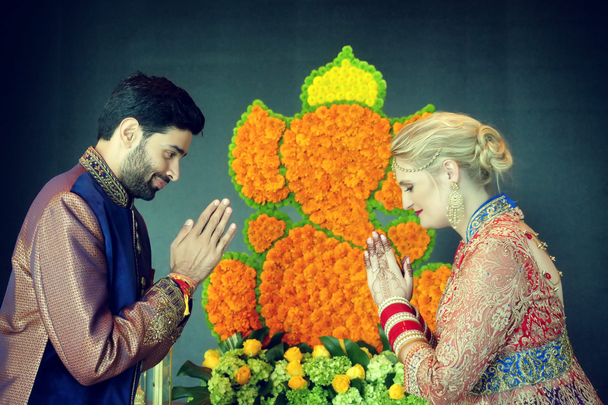 Indian wedding celebration — Indian wedding photography by Fine Art Production