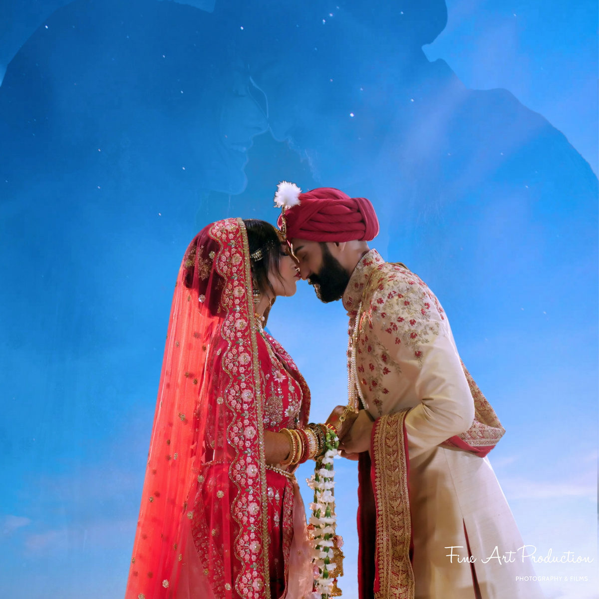 Indian wedding celebration — Indian wedding photography by Fine Art Production