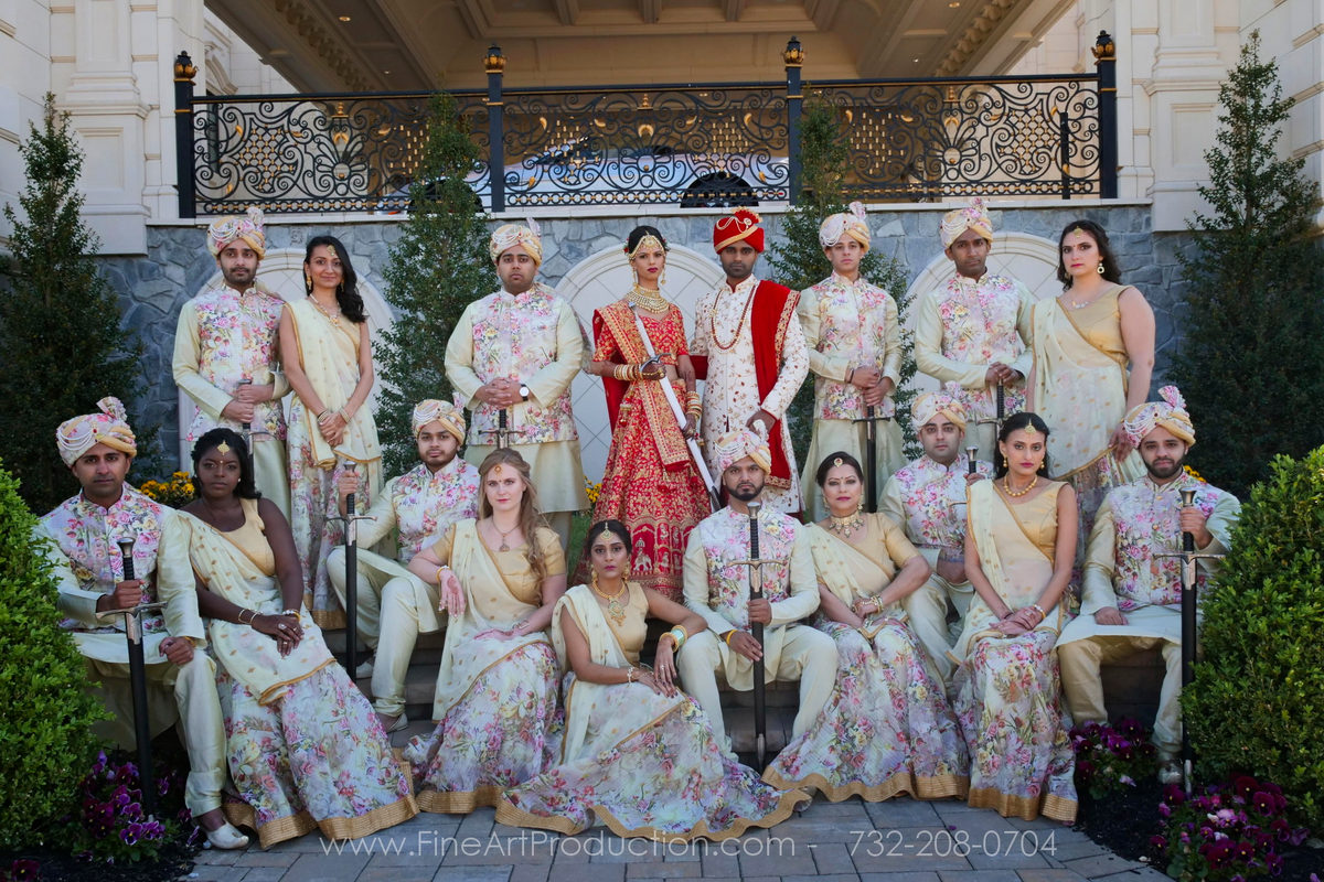 Indian wedding celebration — Indian wedding photography by Fine Art Production