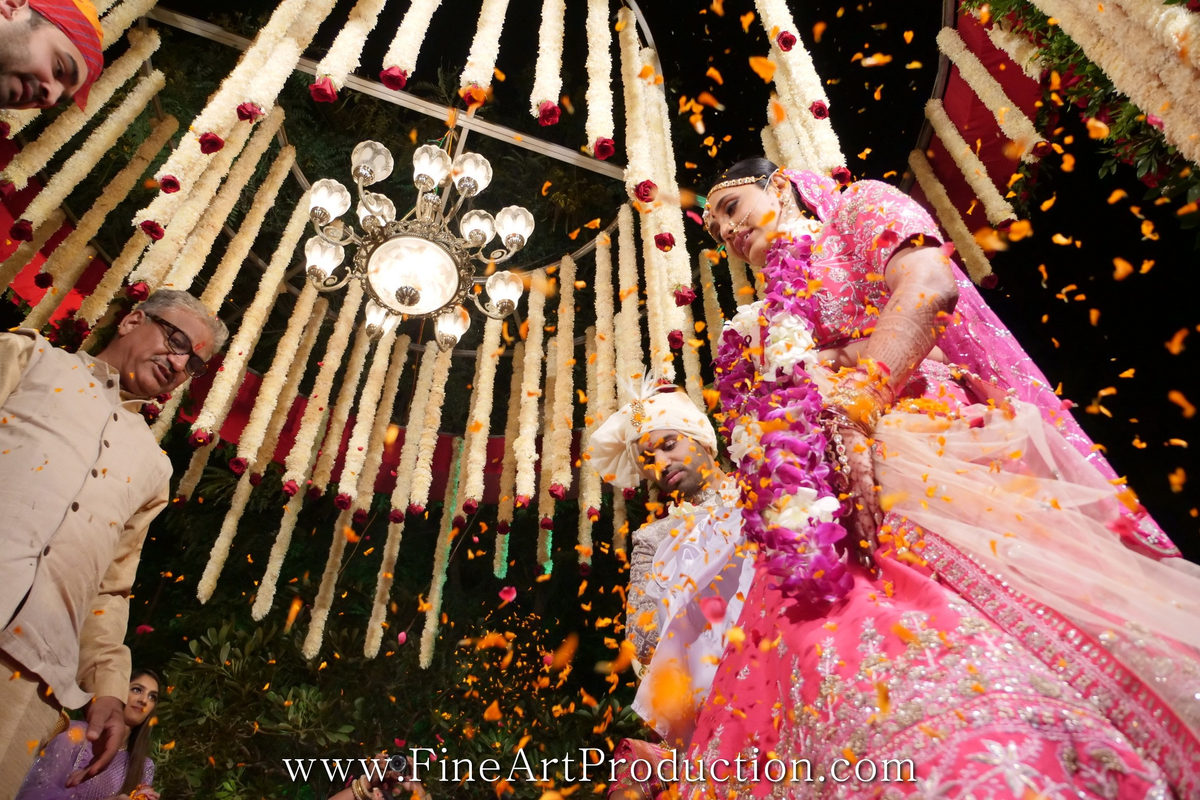 Indian wedding celebration — Indian wedding photography by Fine Art Production
