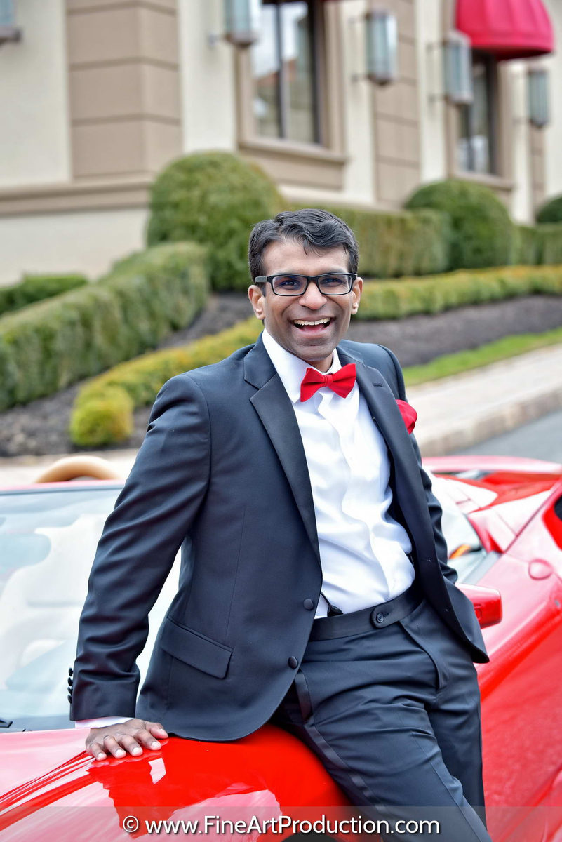 Indian groom portrait — Indian wedding photography by Fine Art Production