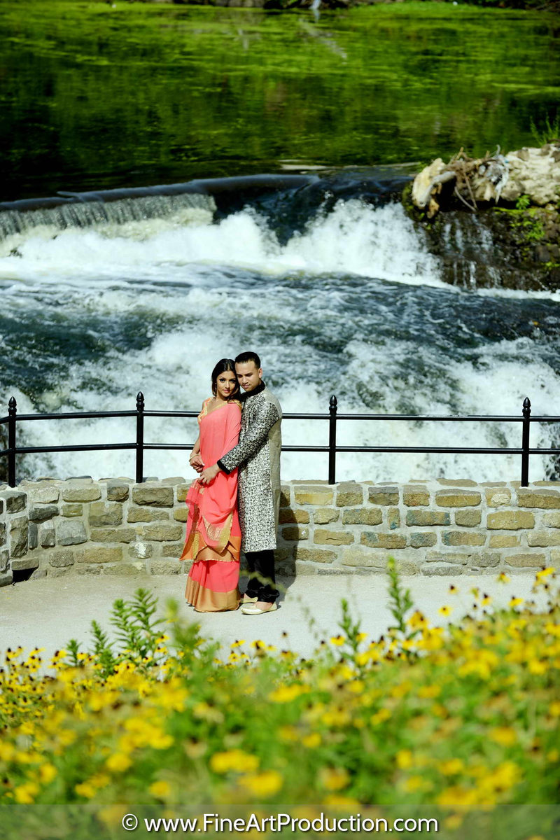 Pre-wedding session portrait