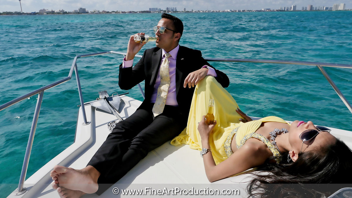 Pre-wedding engagement session — Indian wedding photography by Fine Art Production
