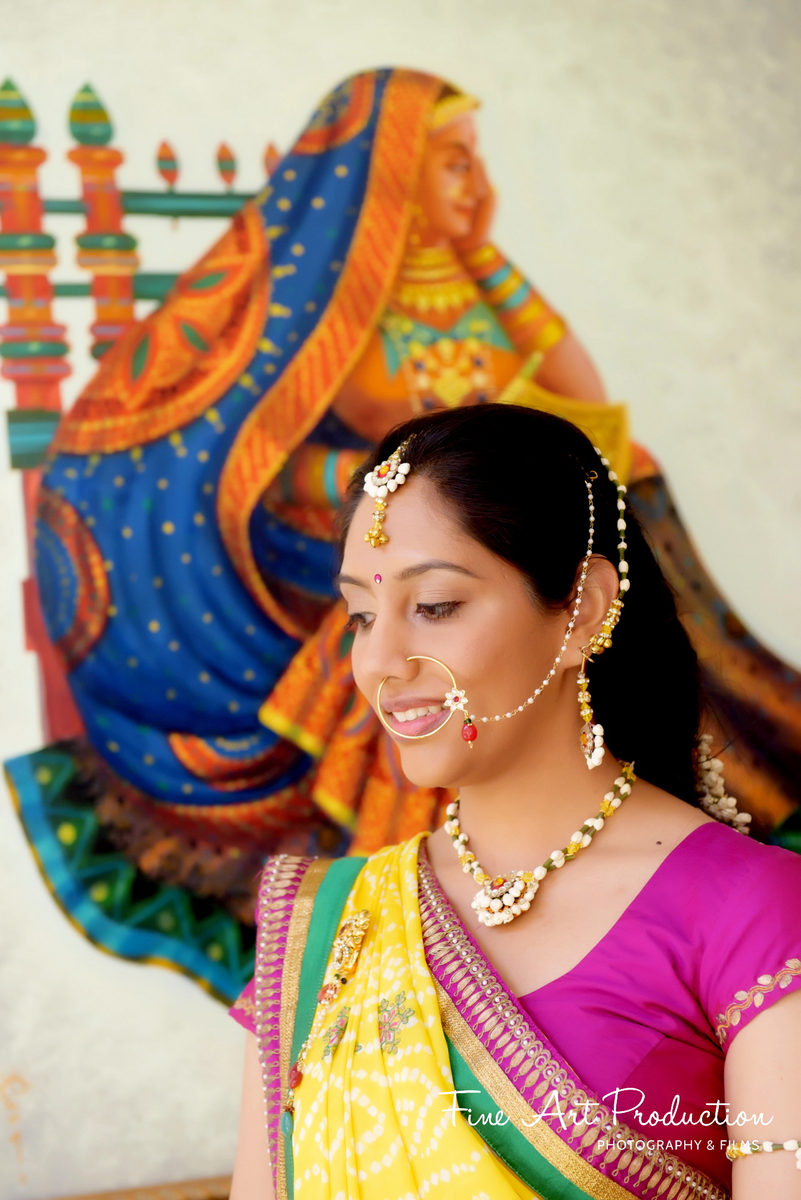 Wedding ritual being performed