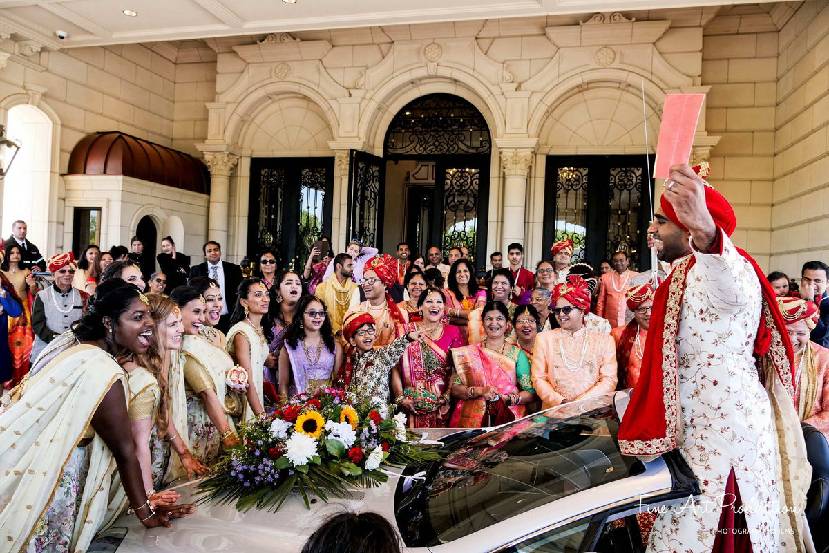 Interfaith fusion Indian wedding
